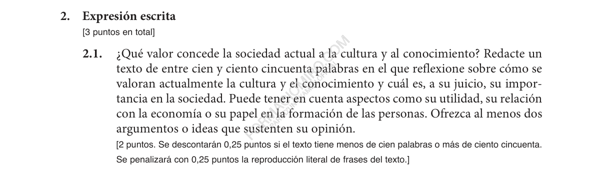 Selectividad Castellà convocatoria juny 2026