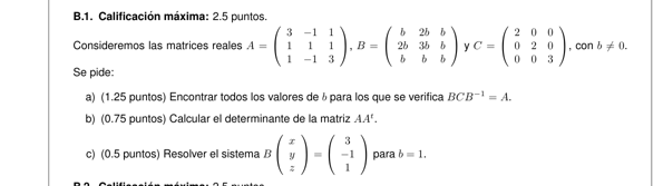 Selectividad Matemáticas convocatoria junio 2024