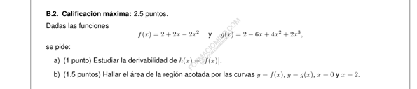Selectividad Matemáticas convocatoria setembre 2023