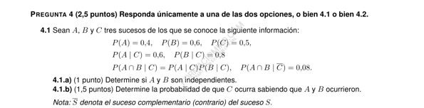 Selectividad MatemáticasCCSS convocatoria juny 2026